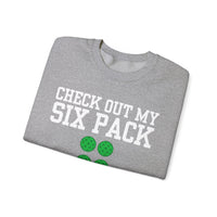 Load image into Gallery viewer, "Check Out My Six Pack" 1 - Gildan 18000 Crewneck Sweatshirt