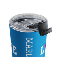 Load image into Gallery viewer, "Love Pickleball" 1 - Pink - Tumbler 10oz - PERSONALIZED
