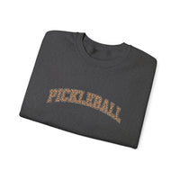 Load image into Gallery viewer, "Pickleball Leopard" 1 - Gildan 18000 Crewneck Sweatshirt