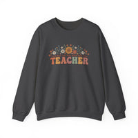 Load image into Gallery viewer, "Teacher. Teach Them. Love Them. Watch Them Grow." 3 - Gildan 18000 Crewneck Sweatshirt