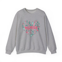 Load image into Gallery viewer, "Nurse Heart Tools" 2 - Gildan 18000 Crewneck Sweatshirt