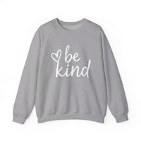 Load image into Gallery viewer, "Be Kind" 1 - Gildan 18000 Crewneck Sweatshirt