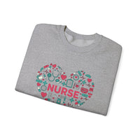Load image into Gallery viewer, "Nurse Heart Tools" 1 - Gildan 18000 Crewneck Sweatshirt