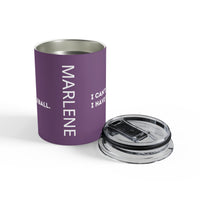 Load image into Gallery viewer, "Can't Pickleball" 1 - I Can't I Have Pickleball - Tumbler 10oz - PERSONALIZED