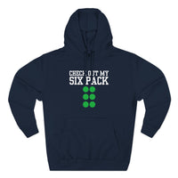 Load image into Gallery viewer, "Check Out My Six Pack" 1 - Lane Seven LS14001 Premium Hooded Sweatshirt