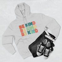 Load image into Gallery viewer, "Be Kind Repeated" 1 - Lane Seven LS14001 Premium Hooded Sweatshirt