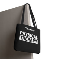 Load image into Gallery viewer, "Physical Therapy" 09a - Canvas Tote 18" x 18" - PERSONALIZED