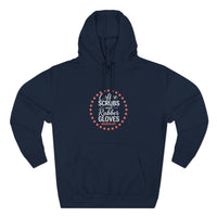 Load image into Gallery viewer, "Coffee Scrubs &amp; Rubber Gloves" 3 - Lane Seven LS14001 Premium Hooded Sweatshirt