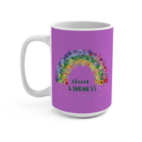 Load image into Gallery viewer, "Choose Kindness" 3 - Ceramic Mug 15oz - PERSONALIZED