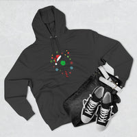 Load image into Gallery viewer, "Pickleball Paddle Santa Hat" 1 - Lane Seven LS14001 Premium Hooded Sweatshirt