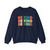 Load image into Gallery viewer, "Be Kind Repeated" 1 - Gildan 18000 Crewneck Sweatshirt