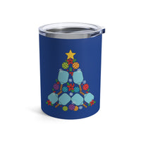 Load image into Gallery viewer, "Pickleball Christmas Tree" 1 - Tumbler 10oz