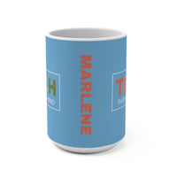 Load image into Gallery viewer, "Teach Them To Be Kind" 1 - Ceramic Mug 15oz - PERSONALIZED