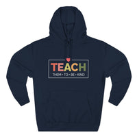 Load image into Gallery viewer, "Teach Them To Be Kind" 1 - Lane Seven LS14001 Premium Hooded Sweatshirt