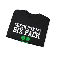 Load image into Gallery viewer, "Check Out My Six Pack" 1 - Gildan 18000 Crewneck Sweatshirt