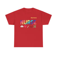 Load image into Gallery viewer, "Nurse Tools" 1 - Gildan 5000 Heavy Cotton Tee - PERSONALIZED