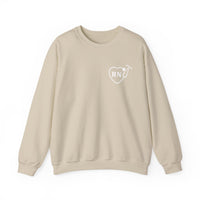 Load image into Gallery viewer, "RN Stethoscope Heart" 1b - Gildan 18000 Crewneck Sweatshirt