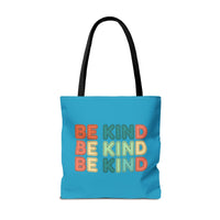 Load image into Gallery viewer, "Be Kind Repeated" 1 - Canvas Tote 18" x 18"