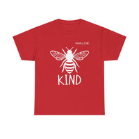 Load image into Gallery viewer, "Bee Kind" 2 - Gildan 5000 Heavy Cotton Tee - PERSONALIZED
