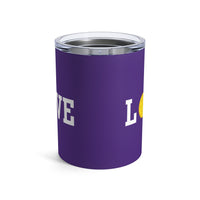 Load image into Gallery viewer, "Love Pickleball" 1 - Yellow - Tumbler 10oz