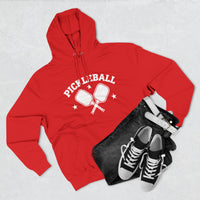 Load image into Gallery viewer, "Pickleball Crossed Paddles" 1 - Lane Seven LS14001 Premium Hooded Sweatshirt