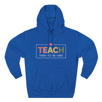 Load image into Gallery viewer, "Teach Them To Be Kind" 1 - Lane Seven LS14001 Premium Hooded Sweatshirt