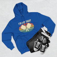 Load image into Gallery viewer, "I'd Hit That" 1 - Lane Seven LS14001 Premium Hooded Sweatshirt