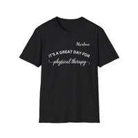 Load image into Gallery viewer, "Physical Therapy" 17a - Women's Tee (Gildan 64000) - PERSONALIZED