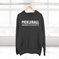 Load image into Gallery viewer, "Pickleball Keeping Women Out Of The Kitchen Since 1965" 1 - Lane Seven LS14001 Premium Hooded Sweatshirt