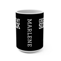 Load image into Gallery viewer, "Check Out My Six Pack" 1 - Ceramic Mug 15oz - PERSONALIZED