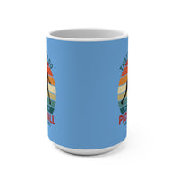 Load image into Gallery viewer, "That's What I Do I Play Pickleball and I Know Things" 2 15 oz Mug Retro Players Design Pickleball Gift