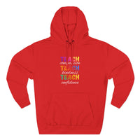 Load image into Gallery viewer, "Teach Compassion. Teach Kindness. Teach Confidence." 4 - Lane Seven LS14001 Premium Hooded Sweatshirt