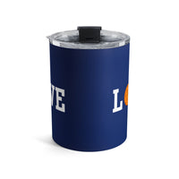 Load image into Gallery viewer, "Love Pickleball" 1 - Orange - Tumbler 10oz - PERSONALIZED