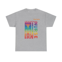 Load image into Gallery viewer, "Nurse Live Love Heal" 2 - Gildan 5000 Heavy Cotton Tee - PERSONALIZED