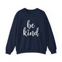 Load image into Gallery viewer, "Be Kind" 2 - Gildan 18000 Crewneck Sweatshirt