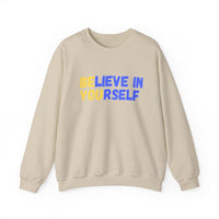 Load image into Gallery viewer, "Believe in Yourself BE YOU" 5 - Gildan 18000 Crewneck Sweatshirt