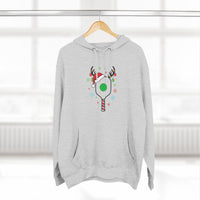 Load image into Gallery viewer, "Pickleball Paddle Santa Hat" 1 - Lane Seven LS14001 Premium Hooded Sweatshirt