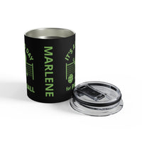 Load image into Gallery viewer, "It's A Good Day To Play Pickleball" 5 - Tumbler 10oz - PERSONALIZED