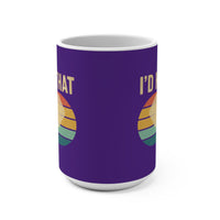 Load image into Gallery viewer, "I'd Hit That" 2 15 oz Mug Ceramic Pickleball Gift