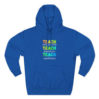 Load image into Gallery viewer, "Teach Compassion. Teach Kindness. Teach Confidence." 3 - Lane Seven LS14001 Premium Hooded Sweatshirt