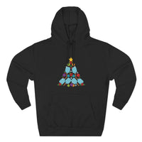 Load image into Gallery viewer, "Pickleball Christmas Tree" 1 - Lane Seven LS14001 Premium Hooded Sweatshirt
