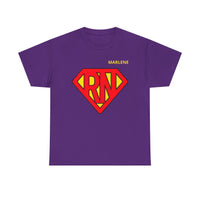 Load image into Gallery viewer, "RN Superhero Shield" 1 - Gildan 5000 Heavy Cotton Tee - PERSONALIZED