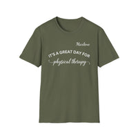 Load image into Gallery viewer, "Physical Therapy" 17a - Women's Tee (Gildan 64000) - PERSONALIZED