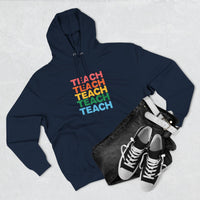 Load image into Gallery viewer, "Teach" Repeat 1 - Lane Seven LS14001 Premium Hooded Sweatshirt