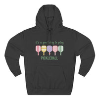 Load image into Gallery viewer, "It's a Good Day To Play Pickleball" 1 - Lane Seven LS14001 Premium Hooded Sweatshirt