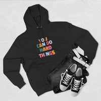 Load image into Gallery viewer, "You Can Do Hard Things" 1 - Lane Seven LS14001 Premium Hooded Sweatshirt