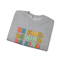 Load image into Gallery viewer, "Be Kind Repeated" 2 - Gildan 18000 Crewneck Sweatshirt