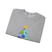 Load image into Gallery viewer, "Pickleball Christmas Tree" 3 - Gildan 18000 Crewneck Sweatshirt