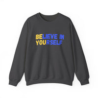 Load image into Gallery viewer, "Believe in Yourself BE YOU" 5 - Gildan 18000 Crewneck Sweatshirt