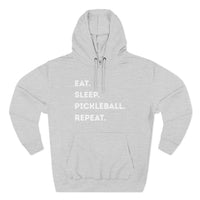 Load image into Gallery viewer, "Eat Sleep Pickleball Repeat" 1 - Lane Seven LS14001 Premium Hooded Sweatshirt